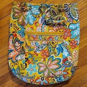 Vera Bradley Provencal Drawstring Backpack Bag